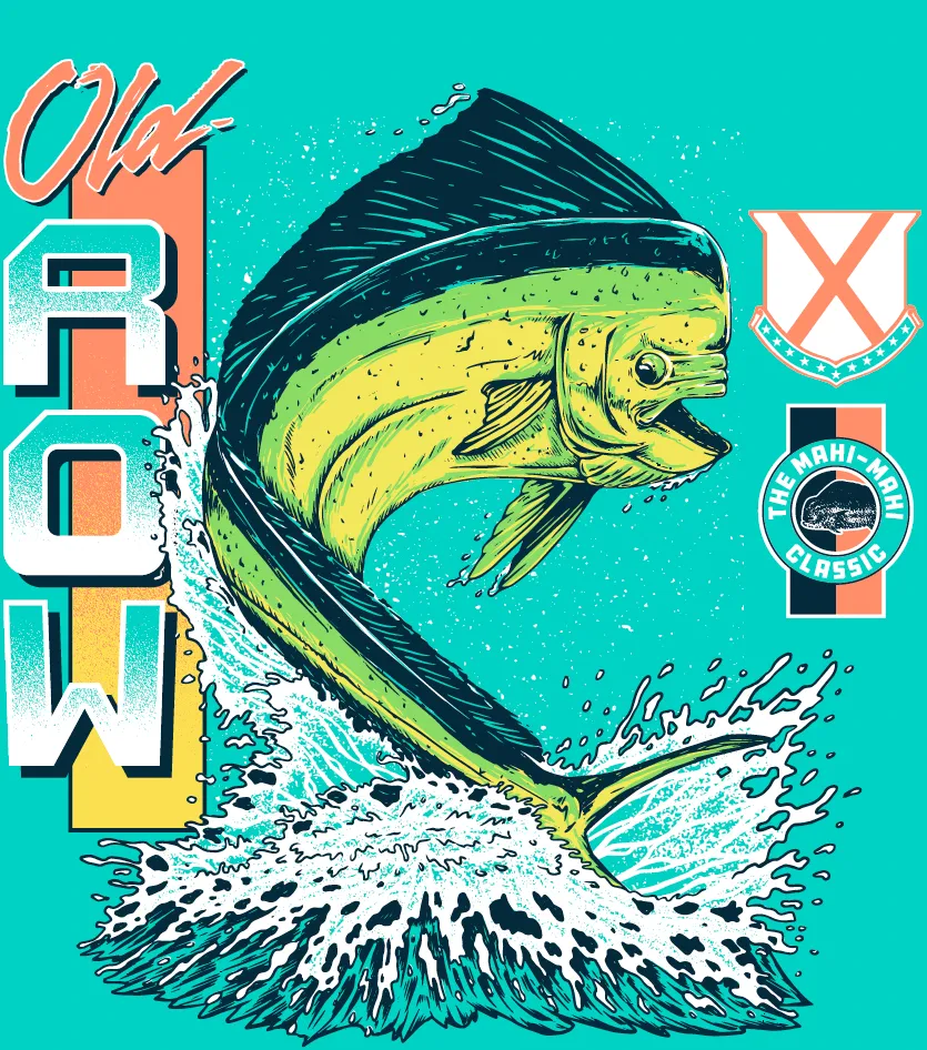 Old Row Outdoors Mahi Classic Pocket Tee