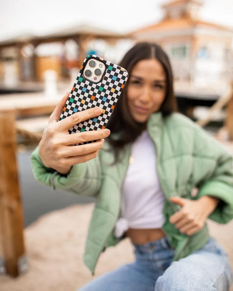 Old Skool | Retro Checkerboard Case