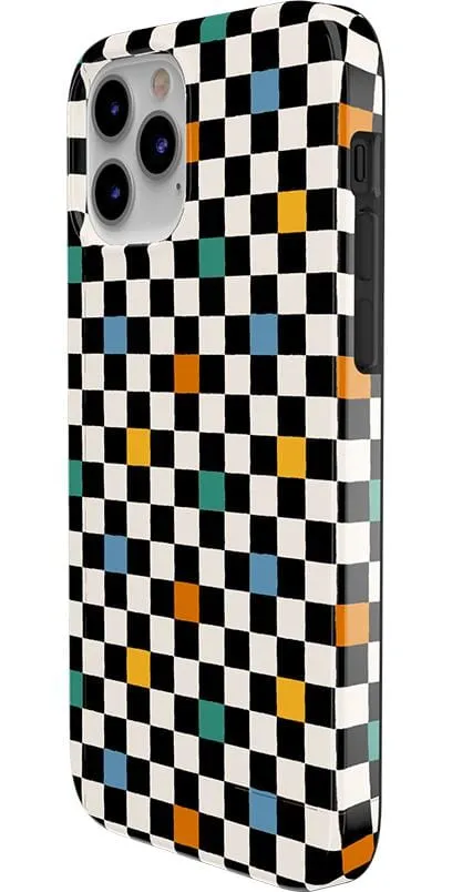 Old Skool | Retro Checkerboard Case