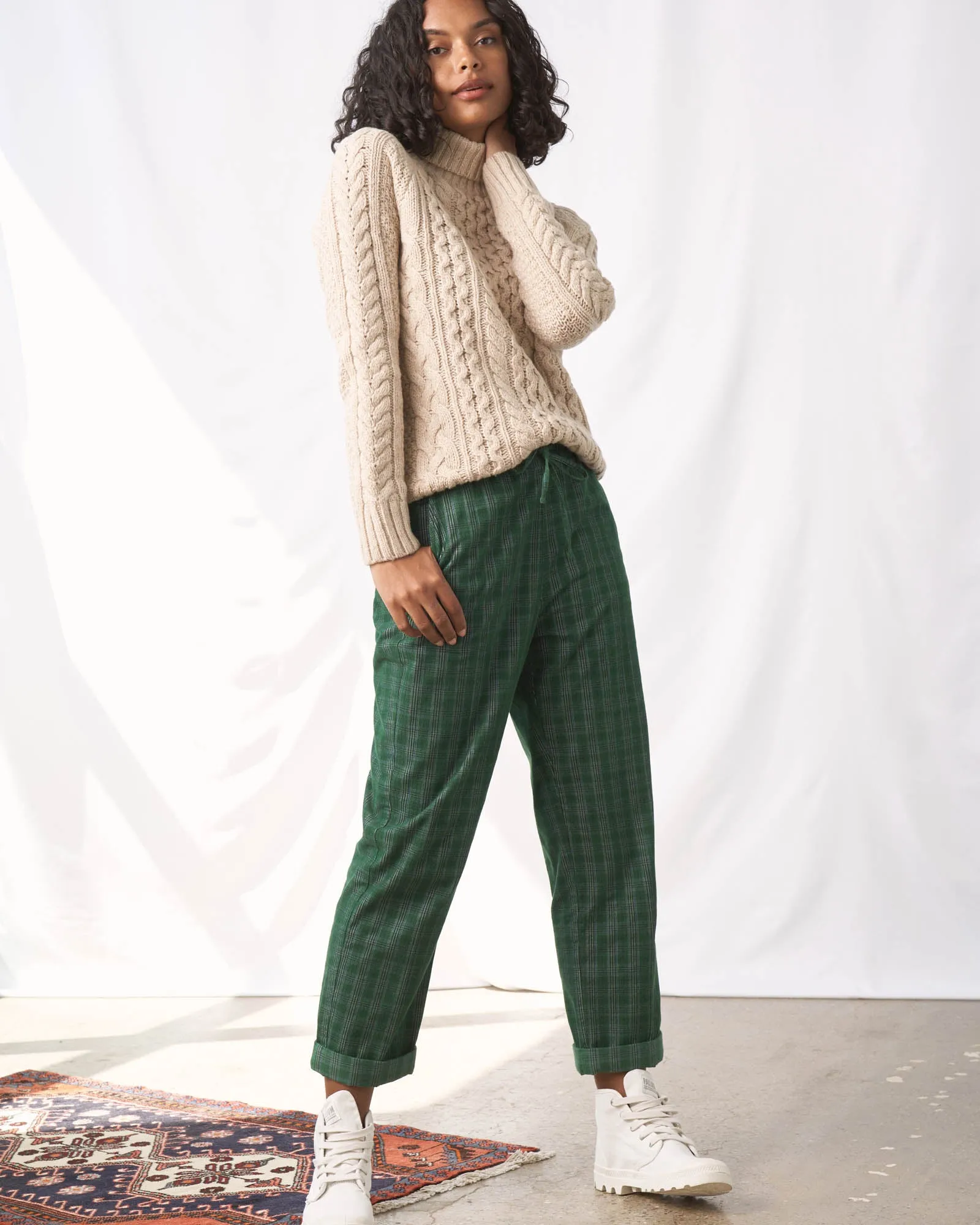 Organic Corduroy Pull-On Pant