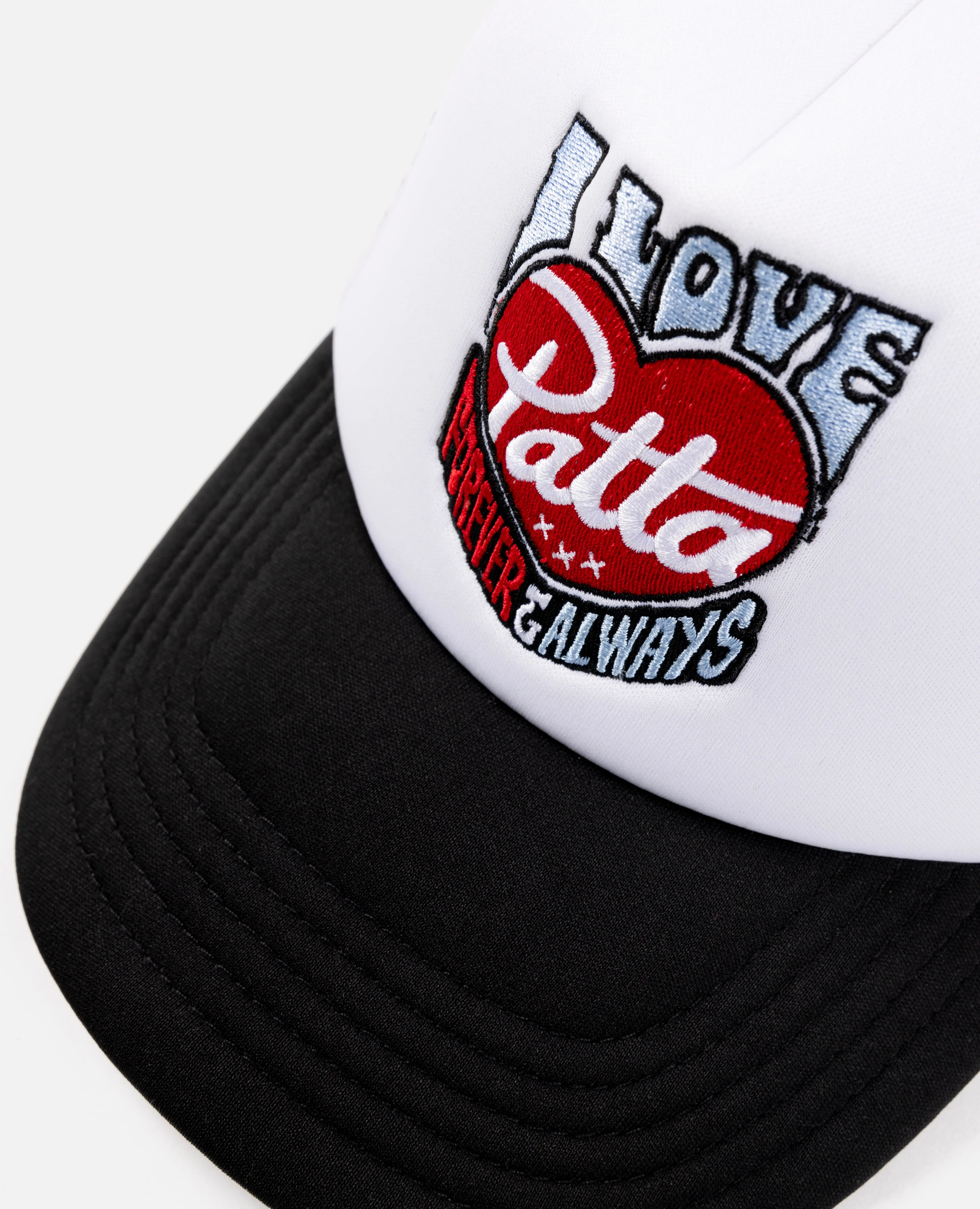 Patta Forever And Always Trucker Cap (Black/White)