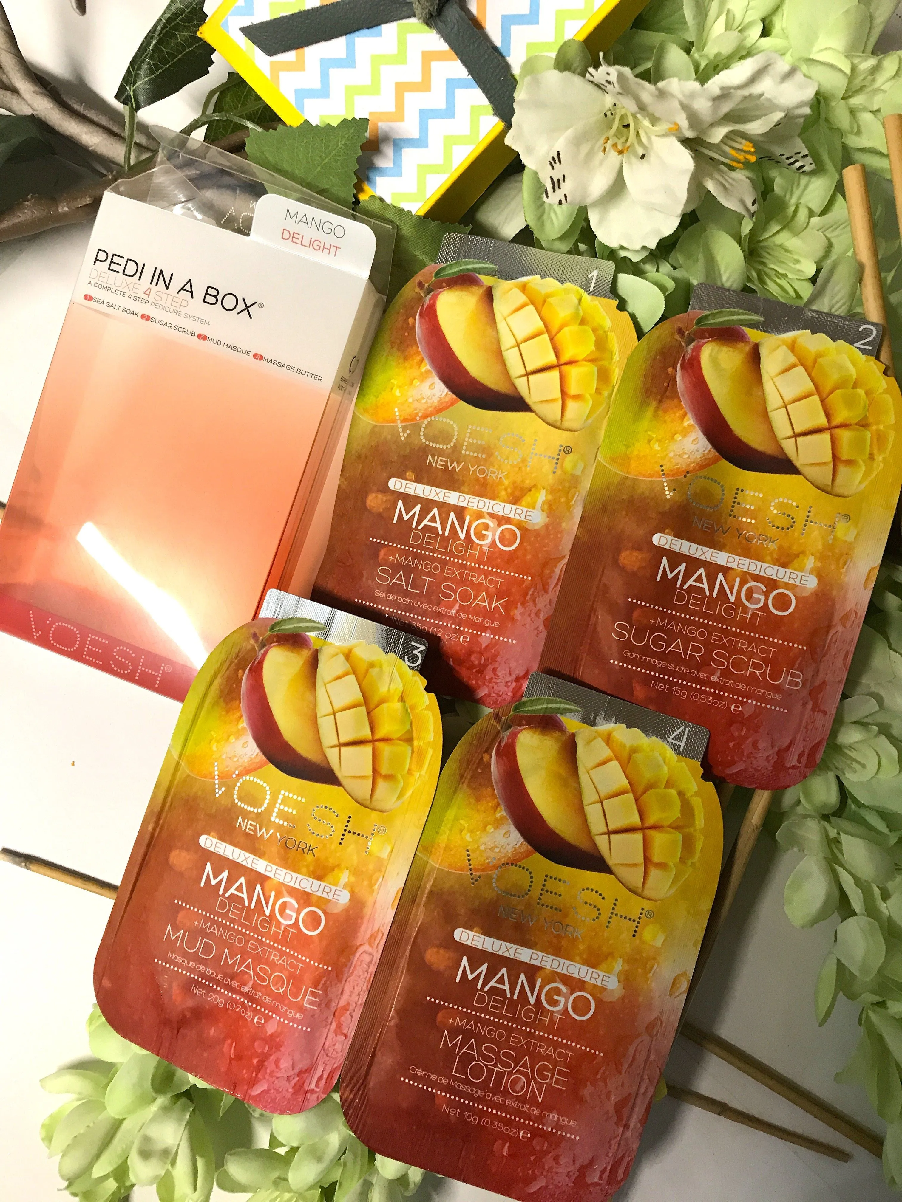 Pedi-in-a-Box Mango Delight - Voesh