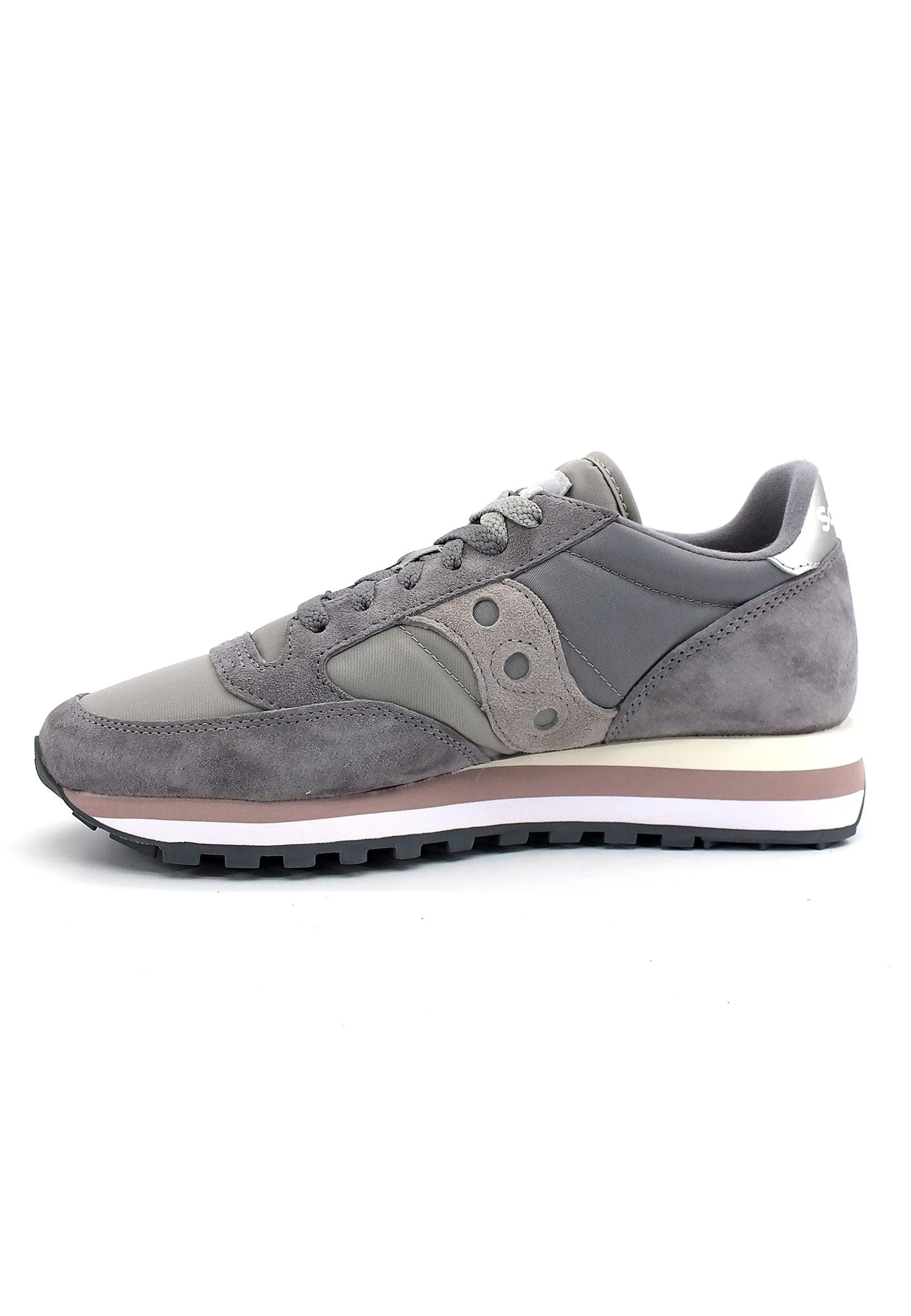 SAUCONY Jazz Triple Sneaker Donna Grey Light Grey S60530-21