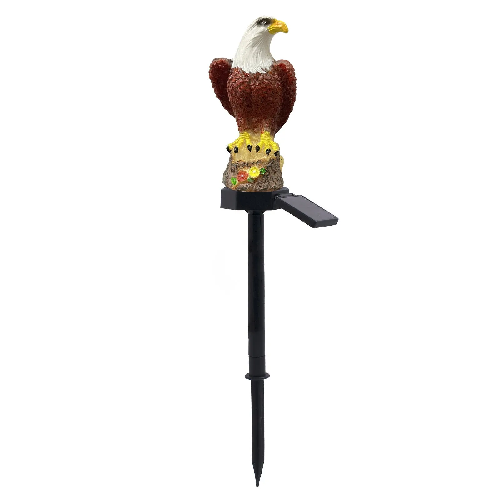 Solar Resin Eagle Lawn Light