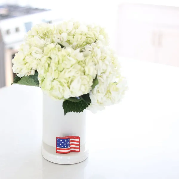 Stars and Stripes Forever USA Flag Mini by Nora Fleming