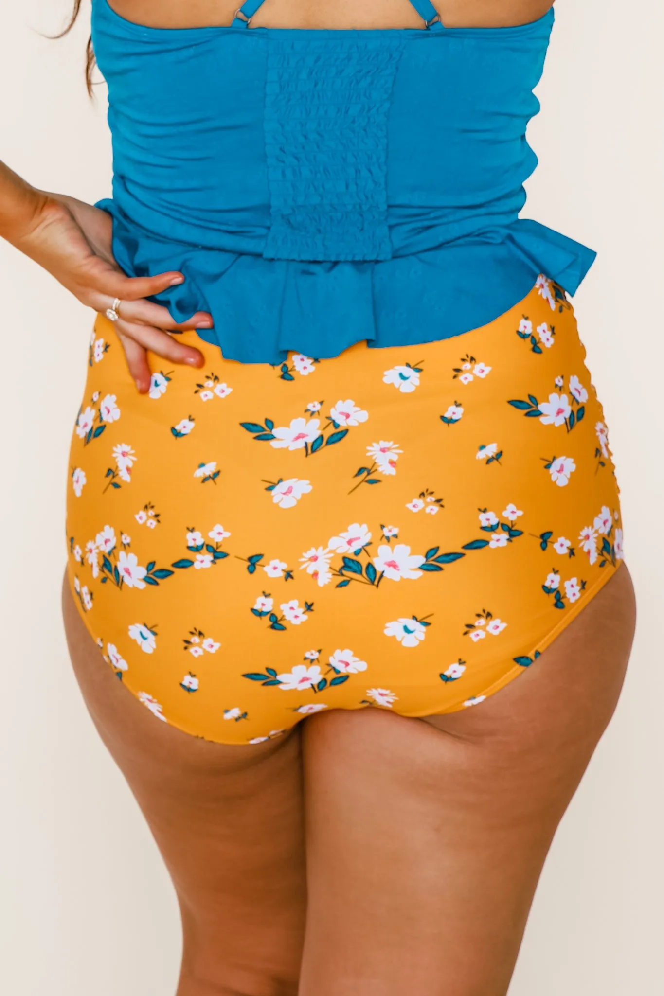 Sun Baked Bottoms | Mango Floral | Final Sale