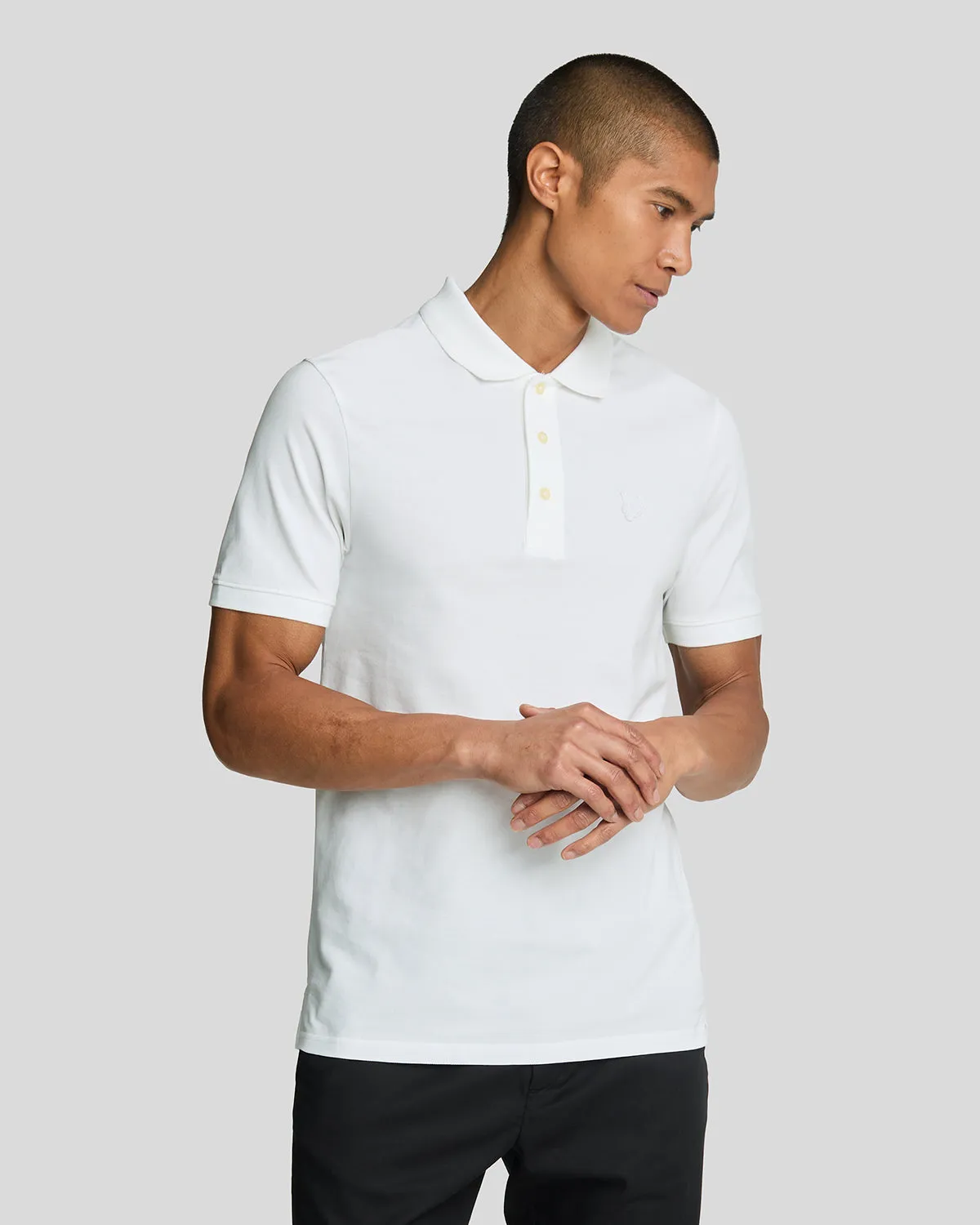 Tonal Eagle Polo Shirt