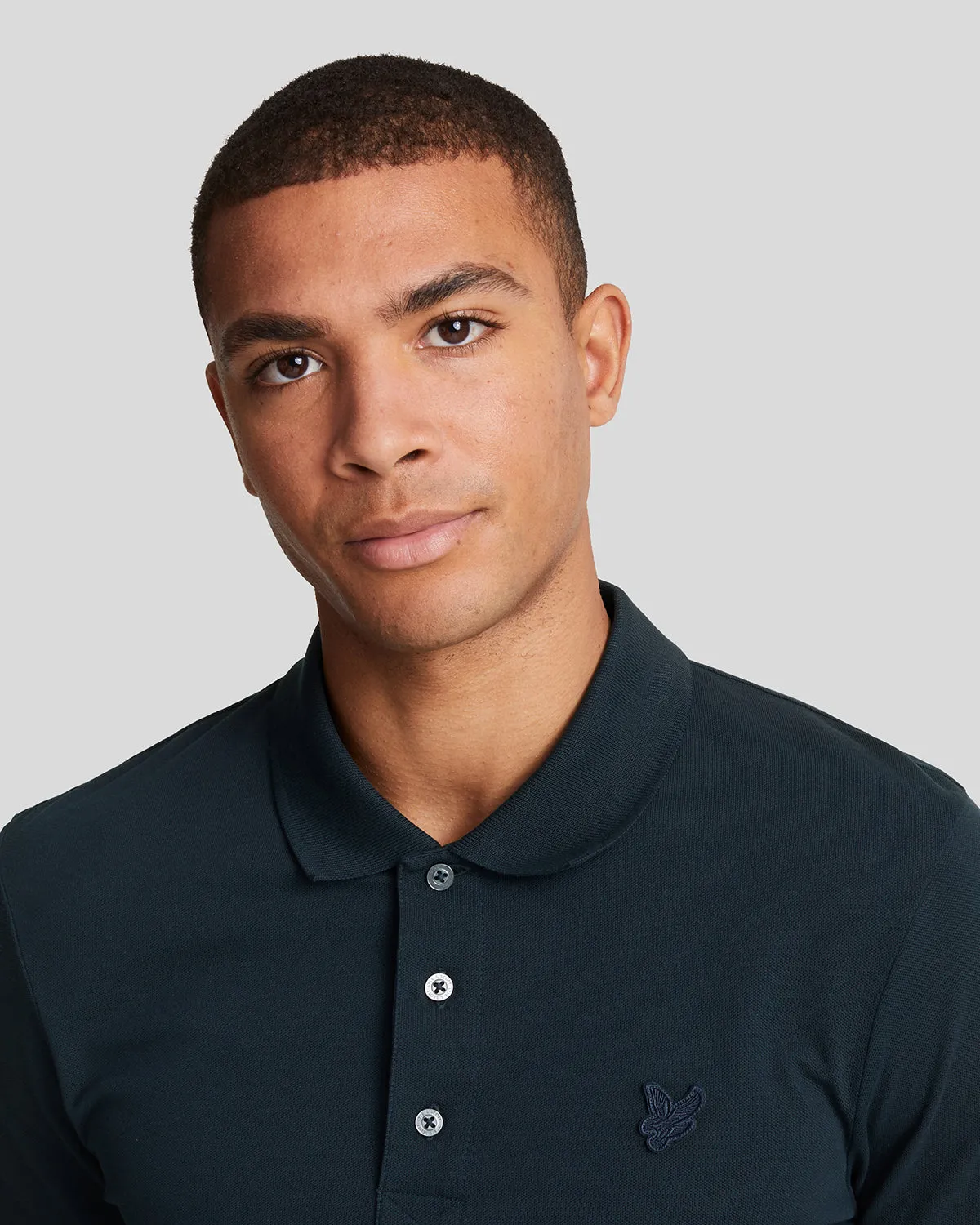 Tonal Eagle Polo Shirt