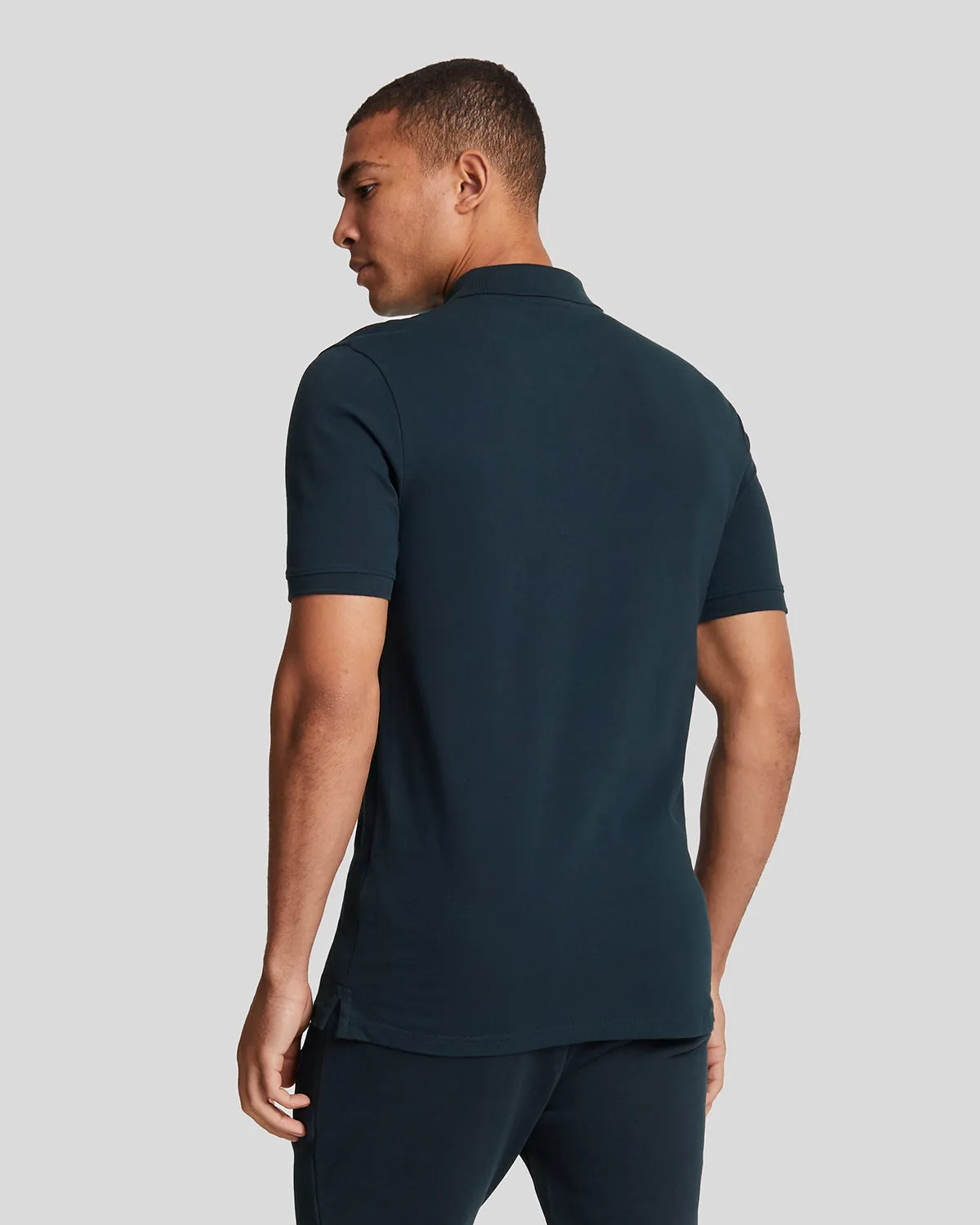 Tonal Eagle Polo Shirt