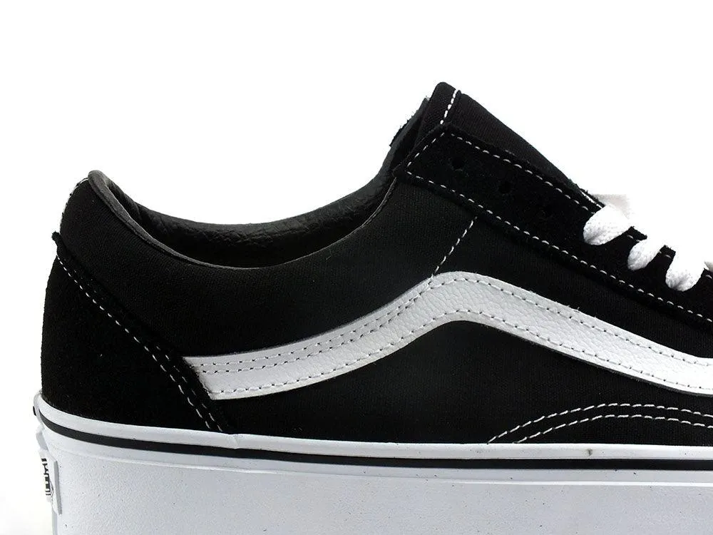 VANS Old Skool Platform Sneaker Black White VN0A3B3UY281