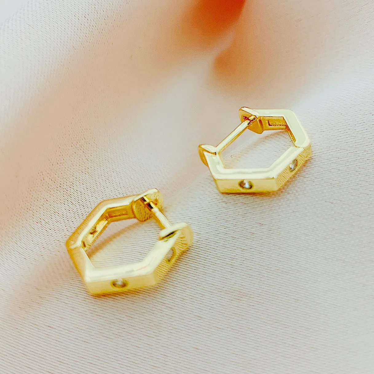 Women's Fashion CZ Hoop Earring