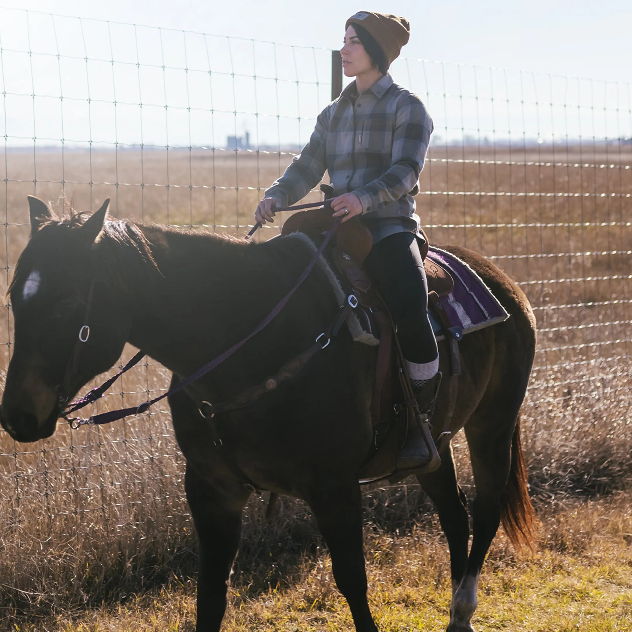 WOMEN'S FOREVER FLANNEL - TIMBER